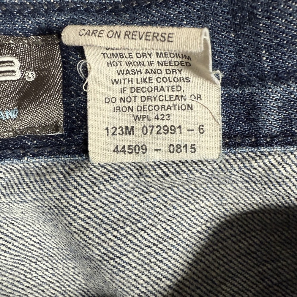 Levis Silvertab Jeans Mens 36x28 Blue‎ Vintage Relaxed Fit Denim Casual Preppy - Picture 11 of 12